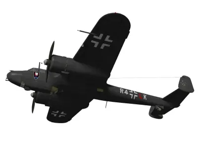 Dornier Do17 Z-10 3D model