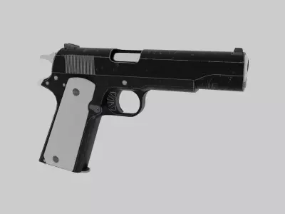 Colt 1911 Low-poly 3D model purchase