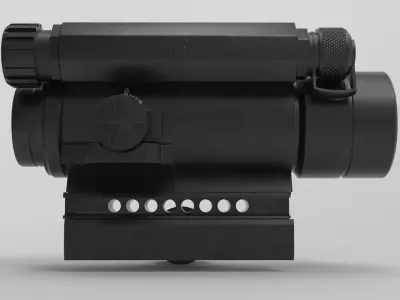 Aimpoint CompM4 Low-poly 3D model