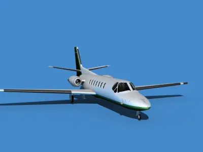 Cessna Citation V 560 Encore V12 3D model