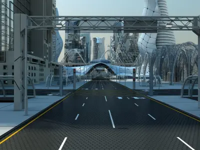 Future City HD 6 3D model