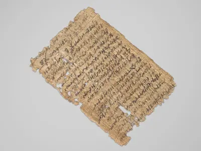 Antique Papyrus 3D model