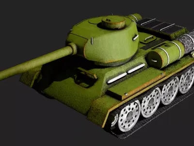 3D model tank 3D model