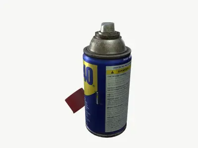 WD40 Spray 3D model