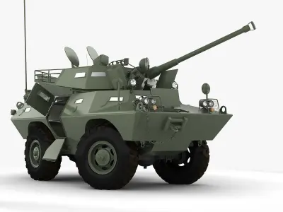 Cadillac V150 animated 3D model