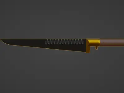 Assassin sword 3D model