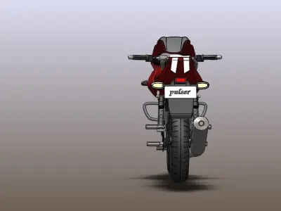 Pulsar 220F - 3D Model 3D model