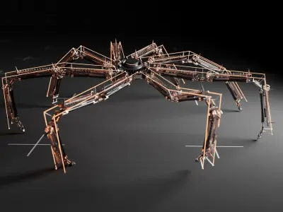 Spider Bot V2 3D model