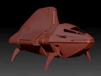 Rebels Phantom 2 Shuttle  3D print model