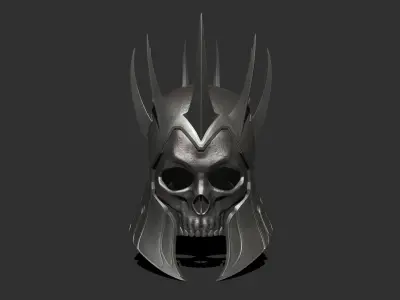 Helmet concept from Witcher 3 3D model