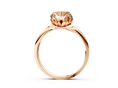 rose ring 3D print model purchase