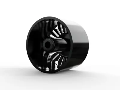 corleone front rizzuto dually wheel  3D print model
