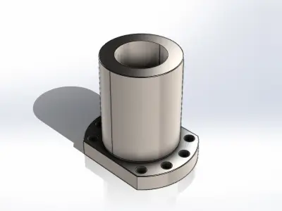 Porca OBR RSFD 4010 4 Nut 3D model