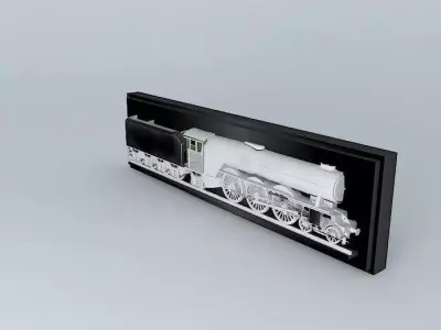 FLYING SCOTSMAN  A3 Mc Alpine 1973 Free 3D model