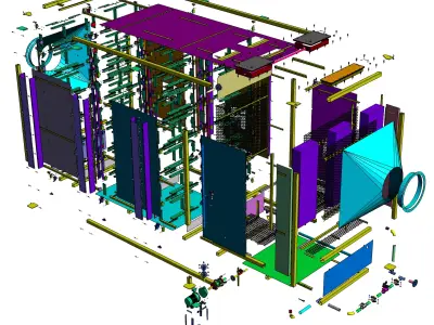 2000H air volume plasma equipment 3D model