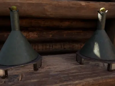 German WW2 HHL-3 Anti-Tank Grenade 3D model