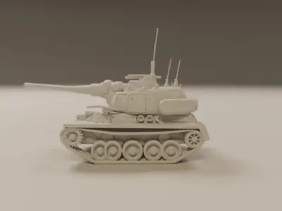 war tank 3D print model purchase