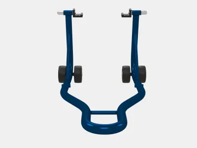 Paddock Stand Low-poly 3D model