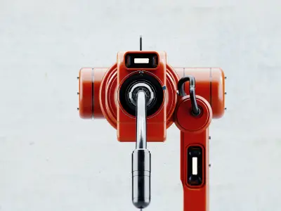 Welding Industrial Robot 3D model