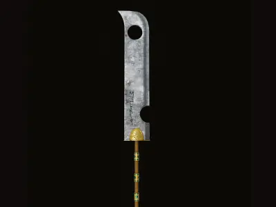 Sword 06 V2 Low-poly 3D model
