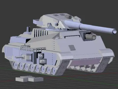 Tank Leviathan1 3D model