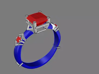 kolco 3dm ring Free 3D model