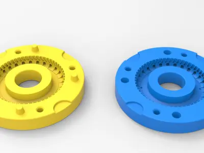 Mold for diecast tire 13 Scale 1 to 10 and 1 to 14 and 1 to 25 3D print model