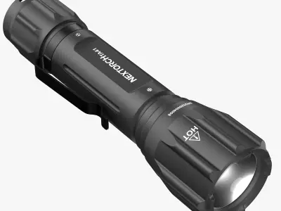 Flashlight 3D model shop