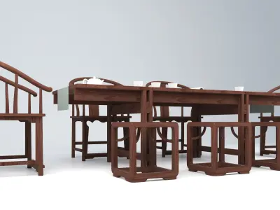 MARAIS TEA TABLE 3D model