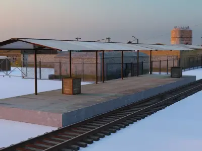 Military Base Level Environment Pack 3D model