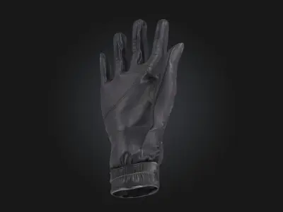 Gloved Hand Protective Handwear Model 3D model