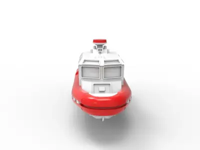 USGC boat 3D print model