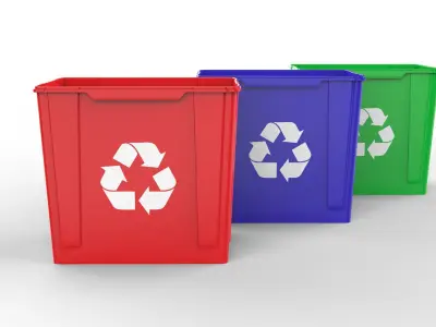 Recycle Crate 3D model