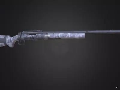 M24 SNIPER RIFLE  Low-poly 3D model