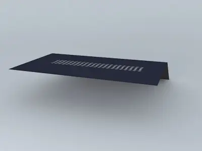 Rail Track Straight Concrete Sleepers Free 3D model purchase
