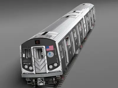  R160 Train New York City Subway 