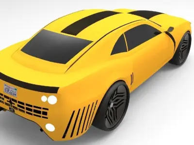Chevrolet Camaro Concept Car 3D model