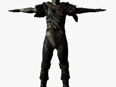 Berserk Armor 3D model