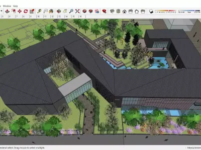 Sketchup Museum 126 3D model
