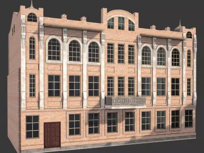 old historical building 3D model