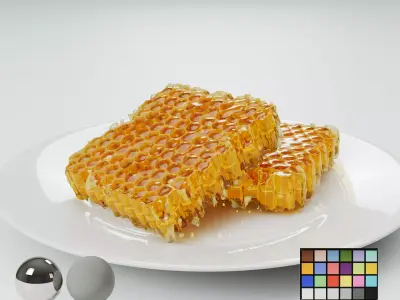 Honeycomb 3D model purchase