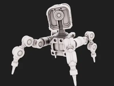 Robot tank 3D Print model 3D print model