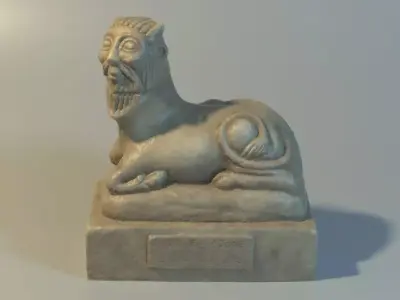 Souvenir of the Bicha de Balazote 3D model