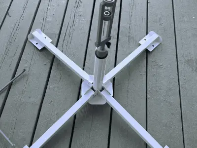 HORIZONTAL PORTABLE 3D PRINTED WIND TURBINE 15-20 WATTS Free 3D model