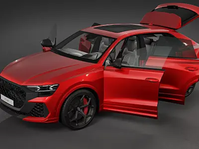 2025 Audi RS Q8 Performance 3D model
