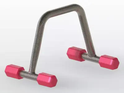Pushup Gym Equipment 3D print model