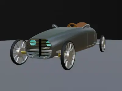 Cycle Kart 3D model