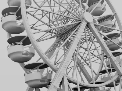 Ferris Wheel 3D model purchase