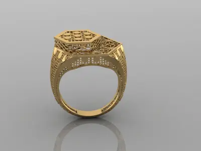 tutorial ring 3D print model shop