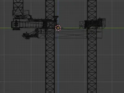 Jack Up Rig 3D model